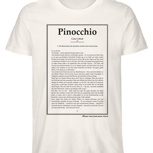 Pinocchio (Carlo Collodi), DE  - Herren Shirt