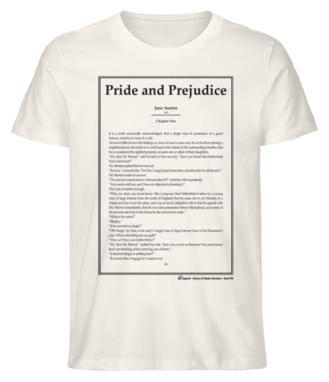 Pride and Prejudice (Jane Austin), EN - Herren Shirt