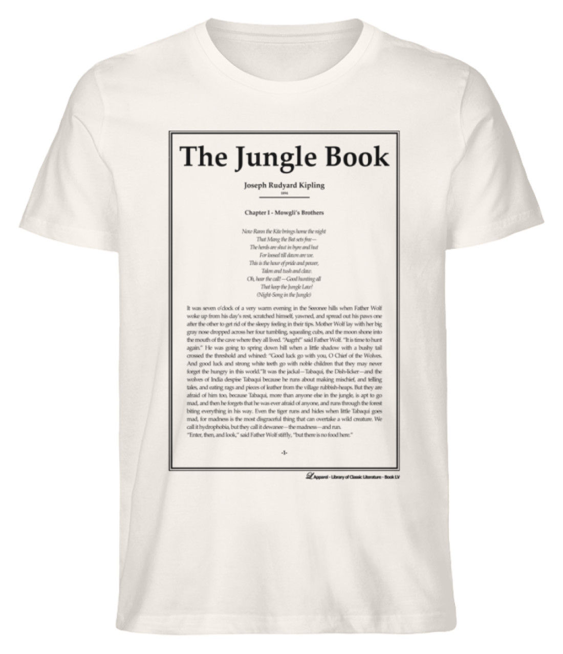The Jungle Book (Joseph Ruyard Kipling), EN  - Herren Shirt