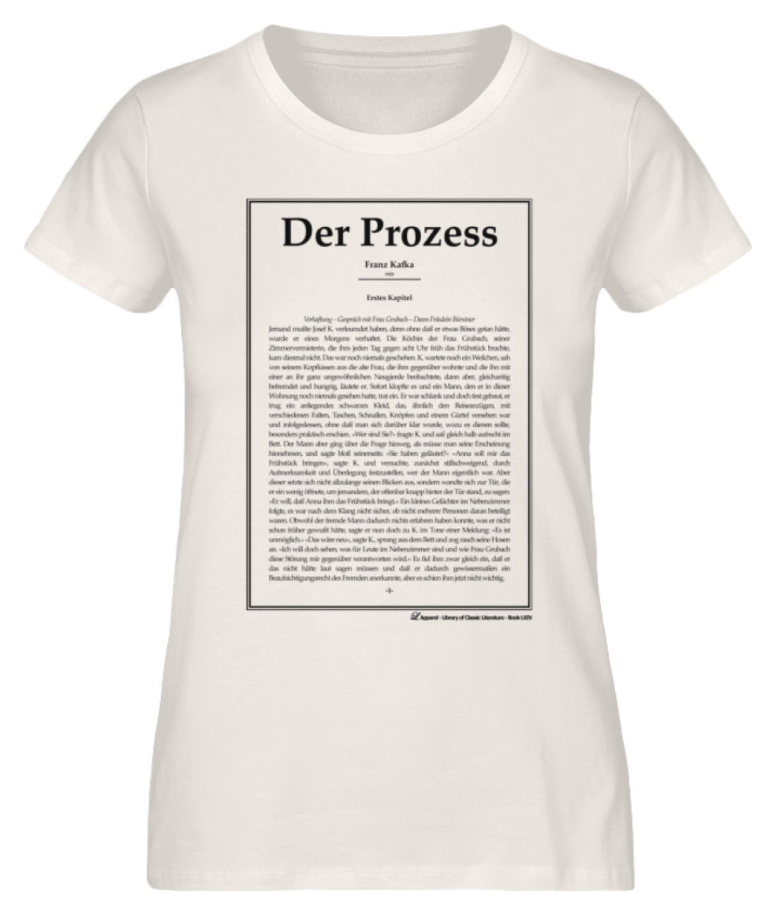 Der Prozess (Franz Kafka), DE  - Damen Shirt