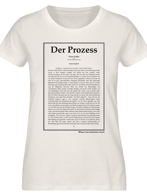 Der Prozess (Franz Kafka), DE  - Damen Shirt