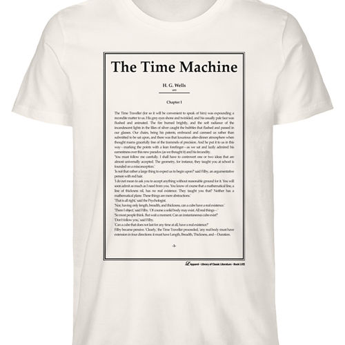 The Time Machine (H. G. Wells), EN  - Herren Shirt