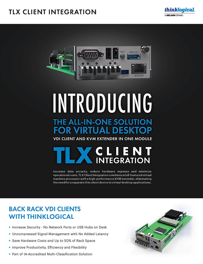 TLX Client Integration_ Product Datashee