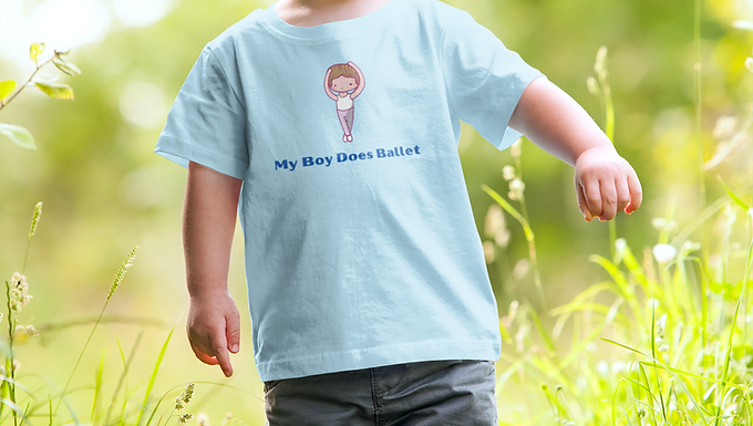 My Boy Does Ballet Little Boy Cartoon