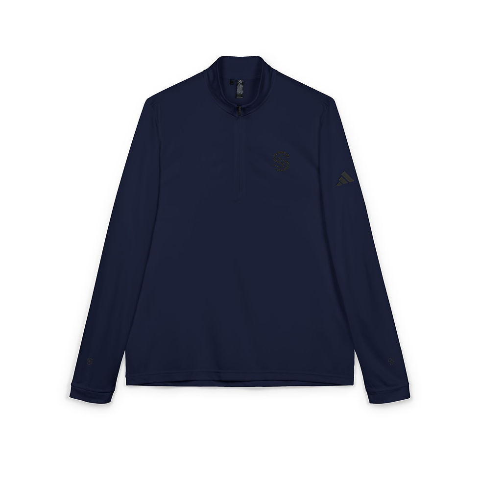 Thumbnail: Sports Biz Apparel Customized Adidas Quarter-Zip Pullover — Performance Top