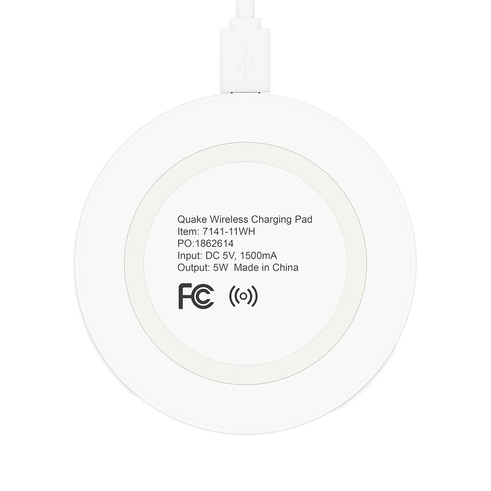 Miniature : Sports Biz Sleek Wireless Charging Pad | Modern Tech Accessory, 