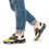 サムネイル： SB Sneakers - Sir White & Gold Edition |  Casual Running Shoes, Fashion Sneakers