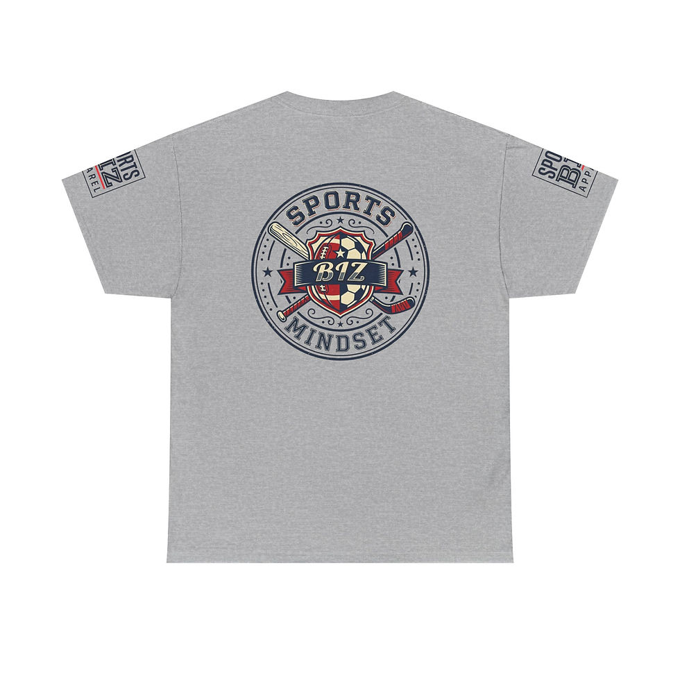 Thumbnail: Sports Biz Apparel Mindset T-Shirt — Athletic wear Logo Tee