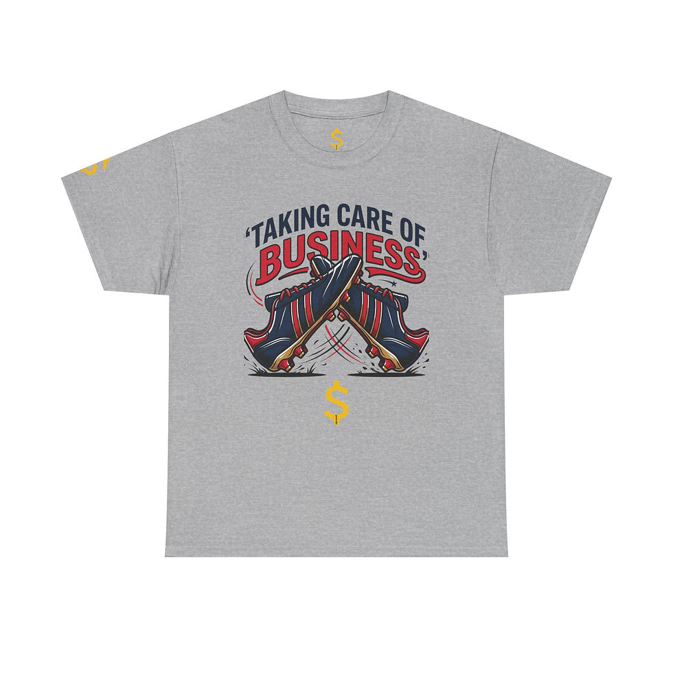 Miniature : Sports Biz Apparel "Taking Care of Business" T-Shirt —  Football Graphic Tee