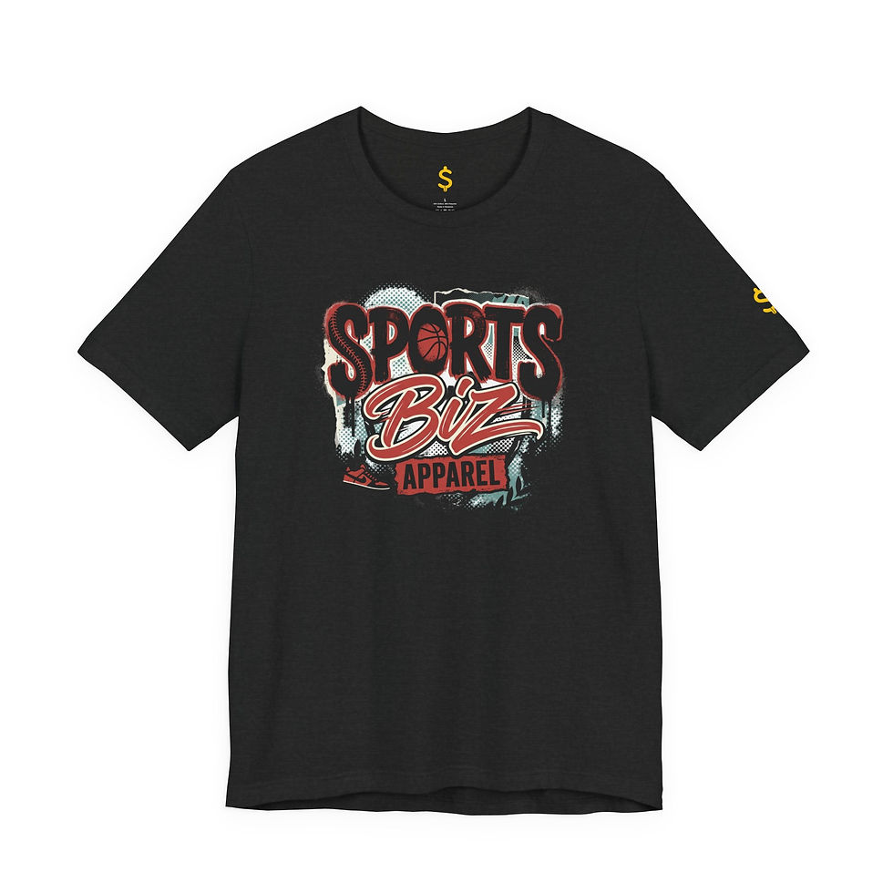 Thumbnail: Sports Biz Apparel Tee — Vintage Athletic Logo T-Shirt