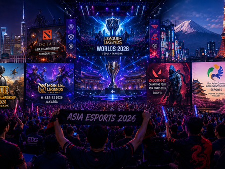 Asia’s Biggest Esports Showdowns of 2026: Where Legends Will Be Made