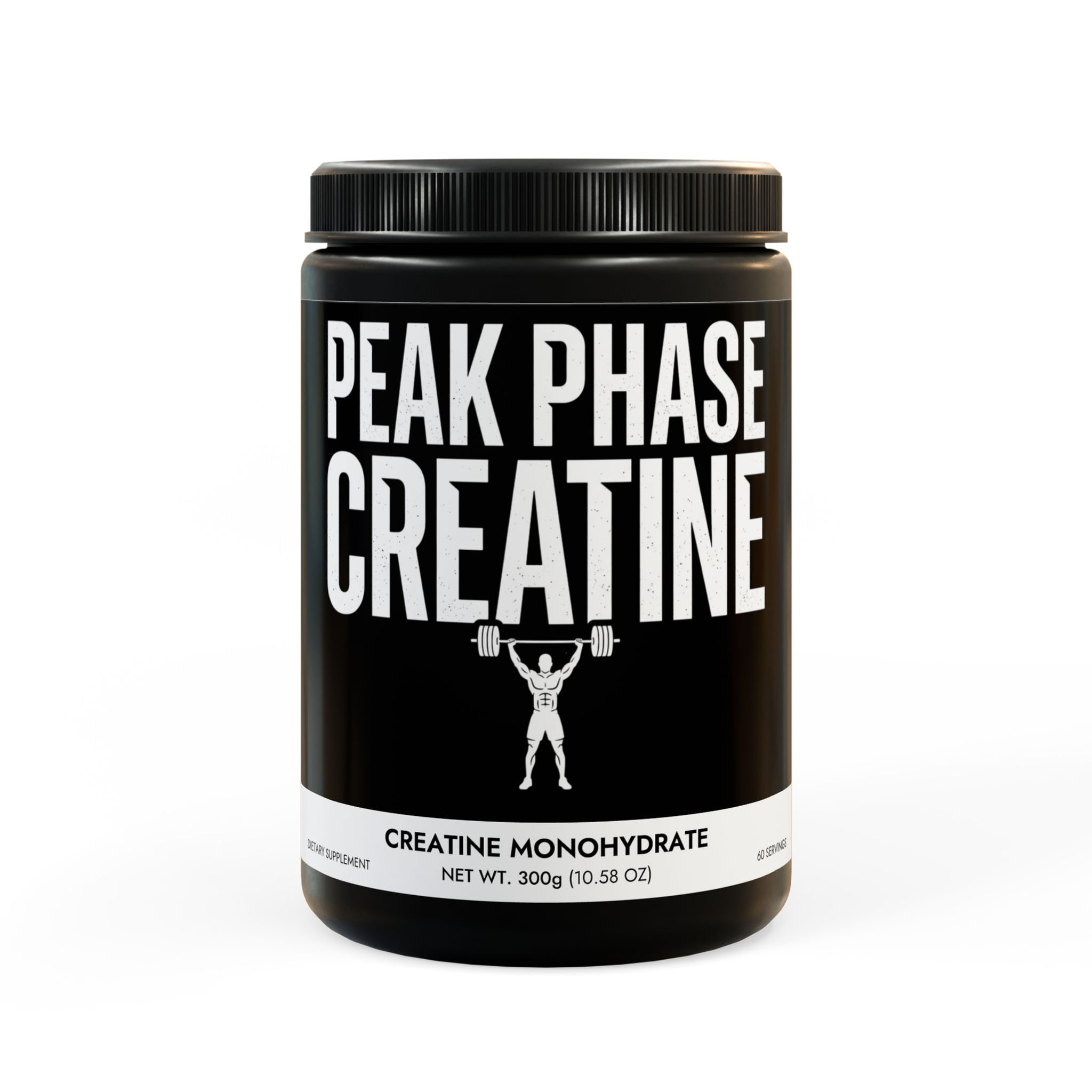 Peak Phase Creatine Monohydrate Supplement (300g, 10.58oz)