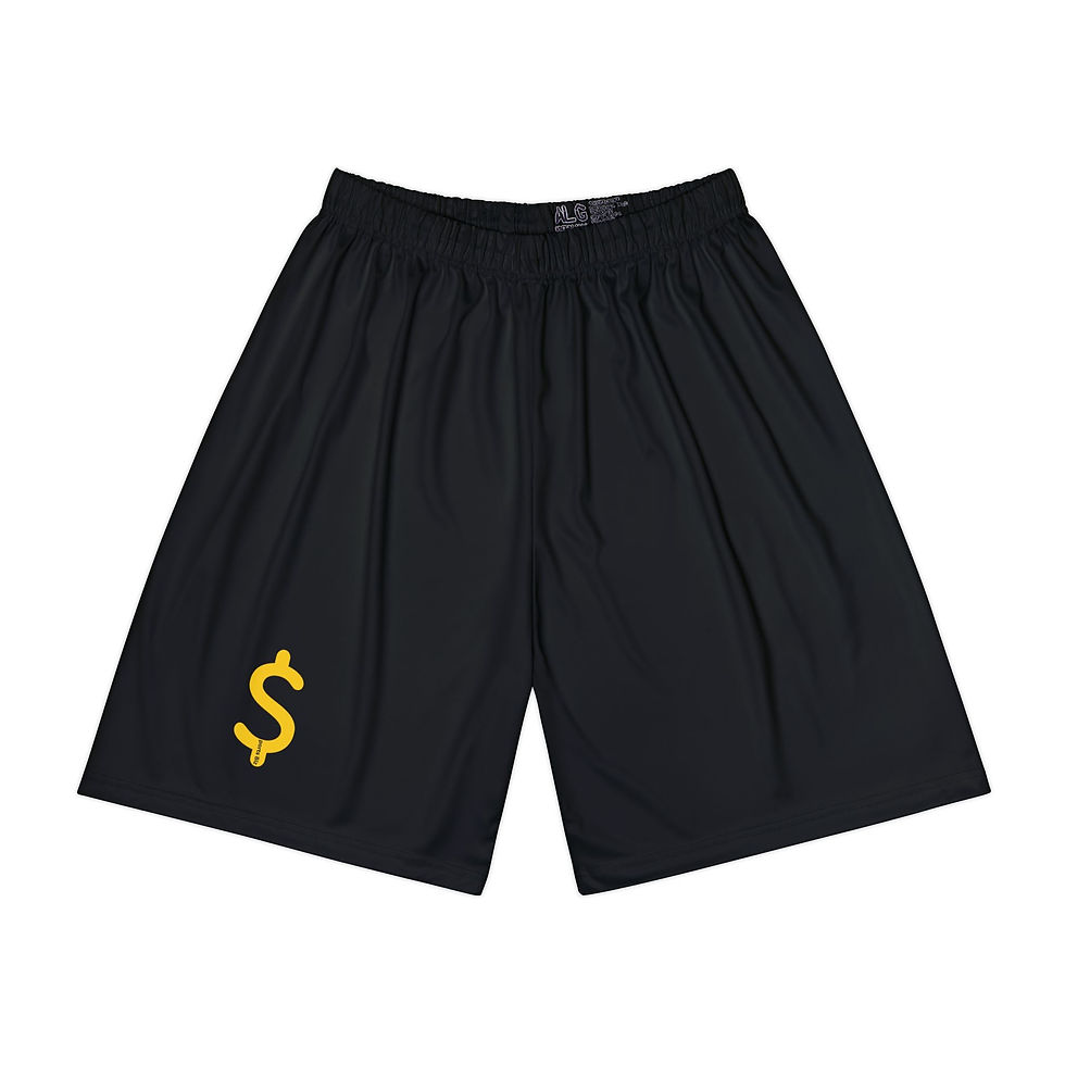 サムネイル： Sports Biz Athletic Shorts — Men’s Black Sports Shorts for Athletic wear