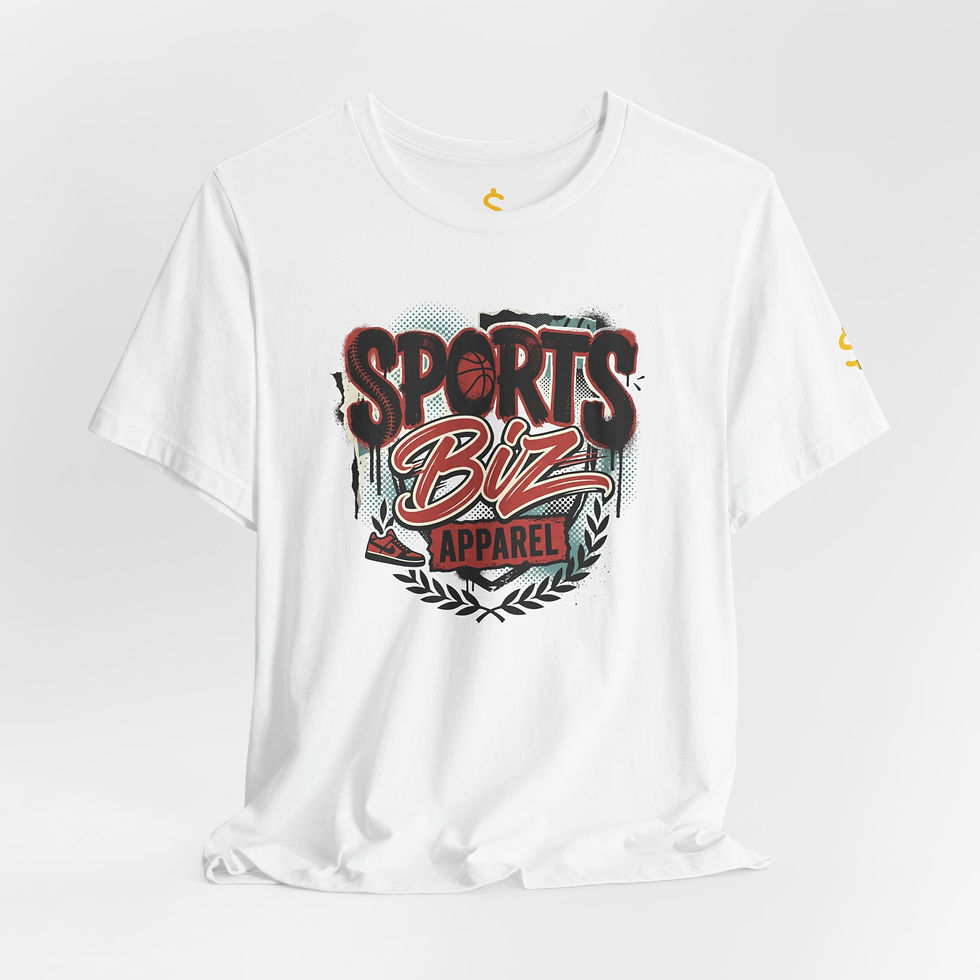 Thumbnail: Sports Biz Apparel Tee — Vintage Athletic Logo T-Shirt