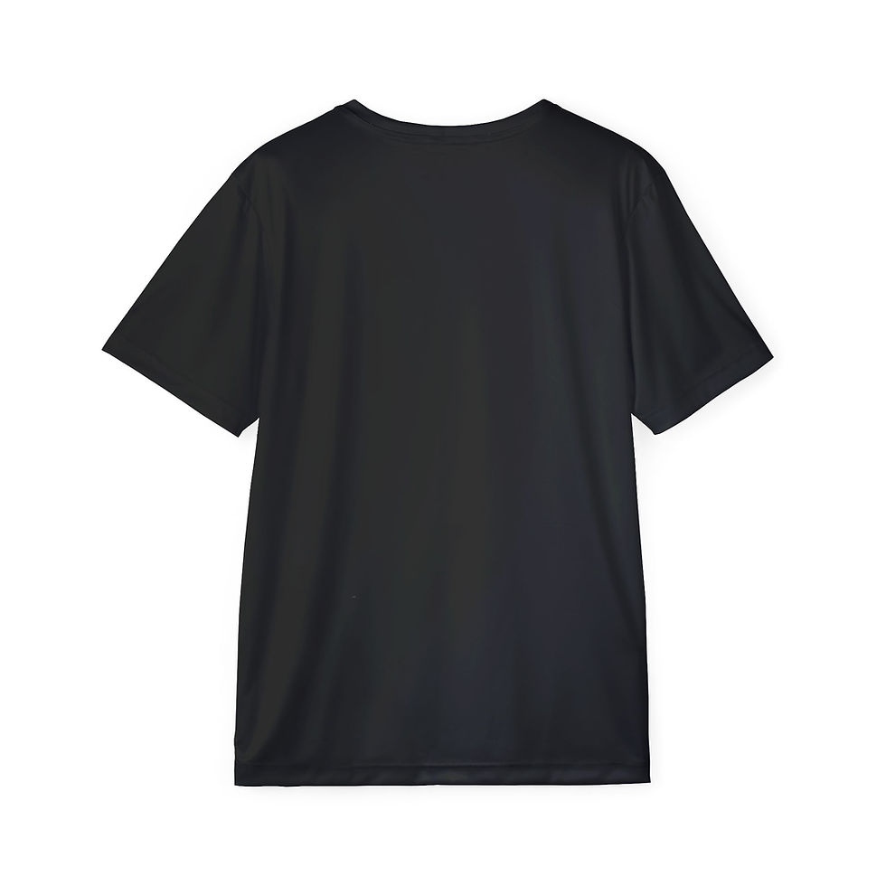 Miniature : Men's Sports Jersey — 'Sports Biz Apparel' Black Athletic Tee