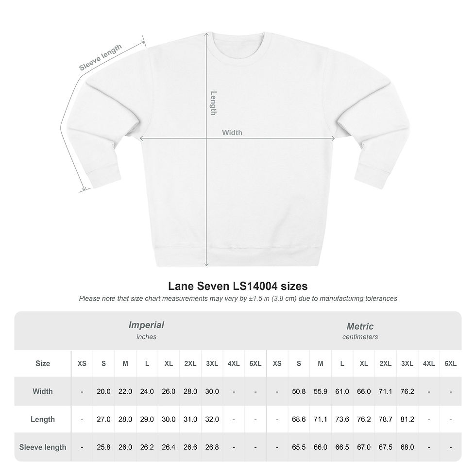 Thumbnail: Sports Biz Apparel Crewneck Sweatshirt — Retro Collegiate Logo Pullover