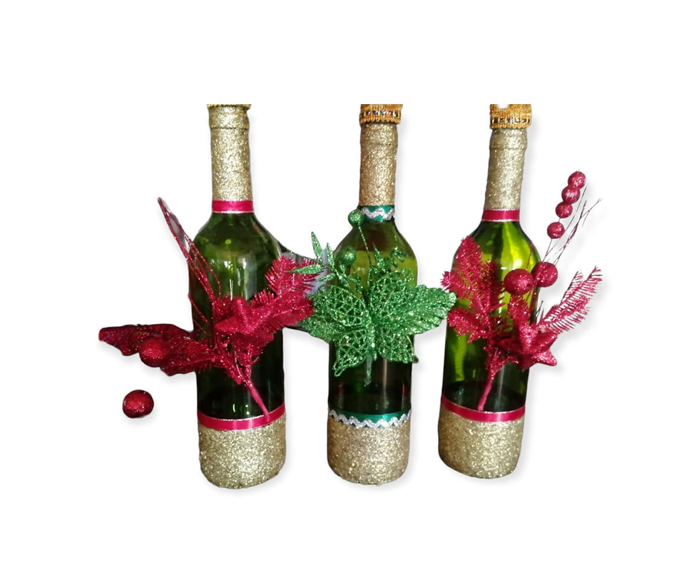 Botellas Navideñas
