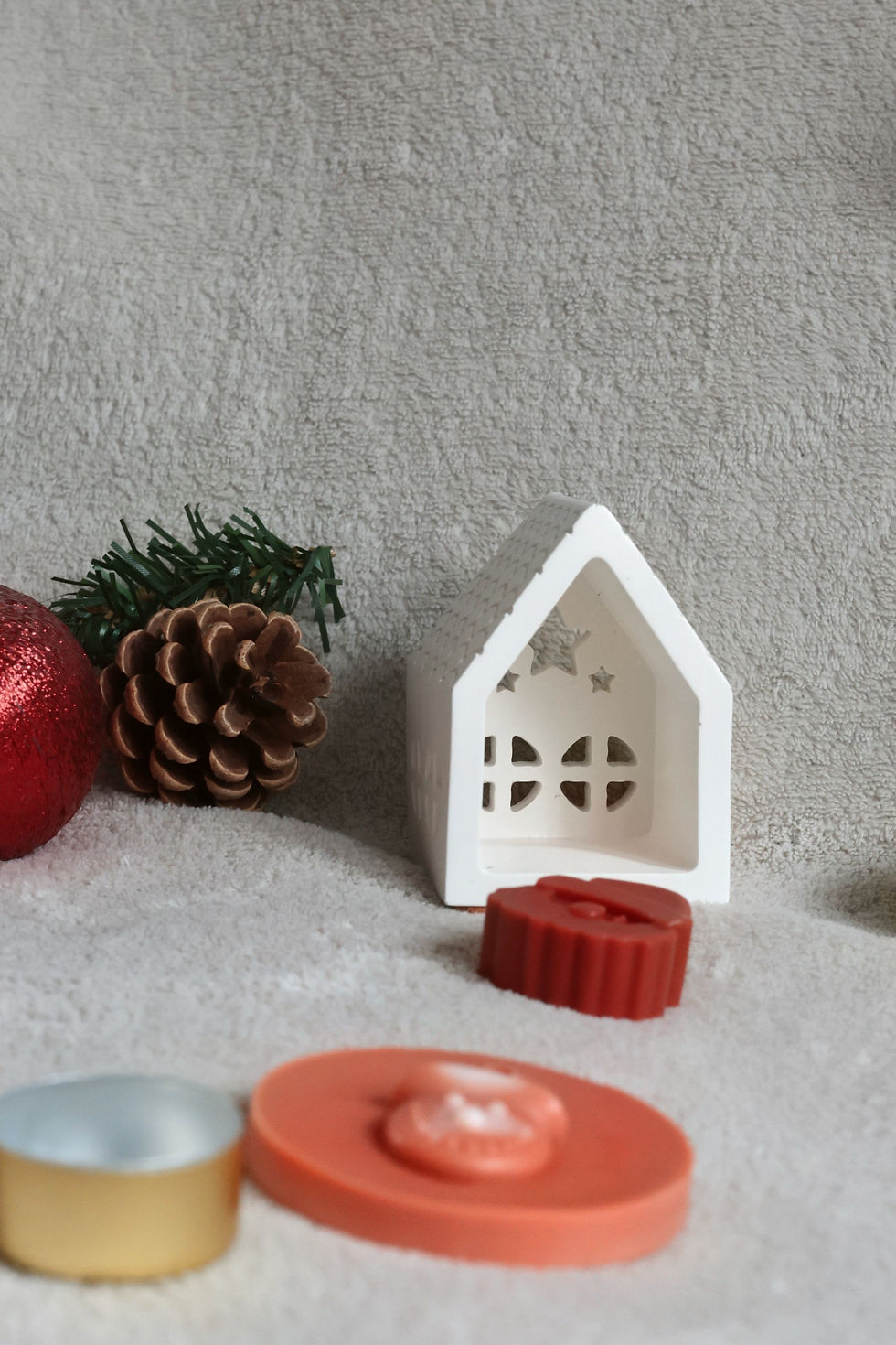 Miniature : "Noël au coin du feu" - Eco recharge pour calendrier de l'avent