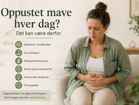 Oppustet mave hver dag? 7 forskellige grunde...