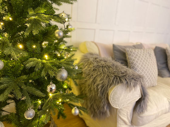 Lounge at Christmas