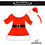 Thumbnail: Paper Doll Painting Christmas Dress and Santa Hat