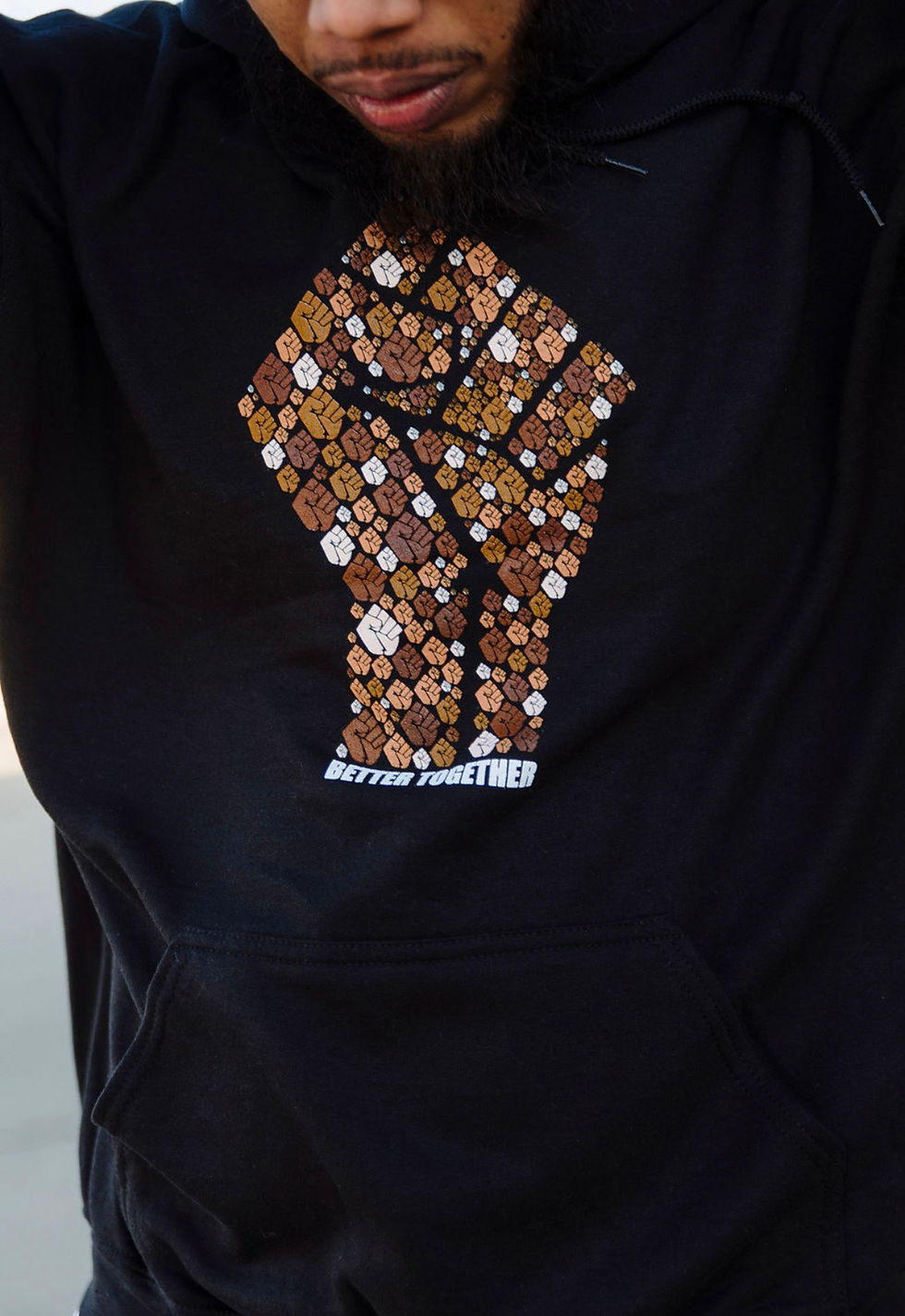 Thumbnail: Better Together Fist Hoodie  - Unisex