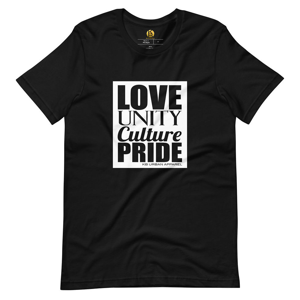 Thumbnail: Love, Unity, Culture, Pride Unisex Tee