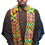Thumbnail: Orange Kente Graduation Stole with Embroidery