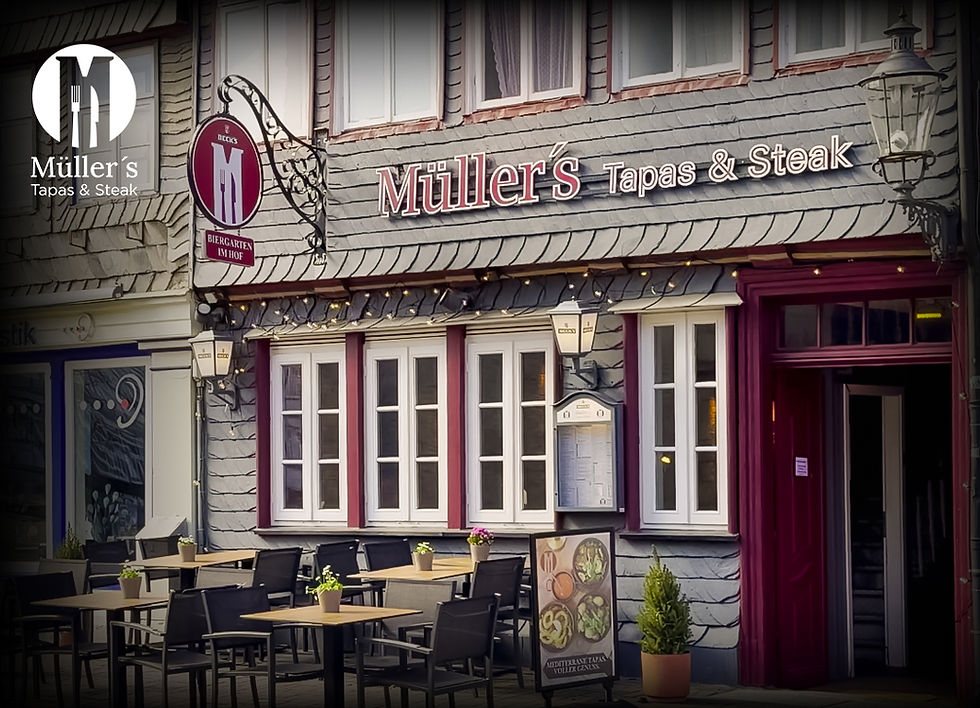 Müller’s Tapas & Steak Restaurant in der Goslarer Altstadt