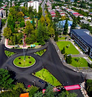 Aerial view of Ozurgeti - click to explore detailed information about Ozurgeti, Guria