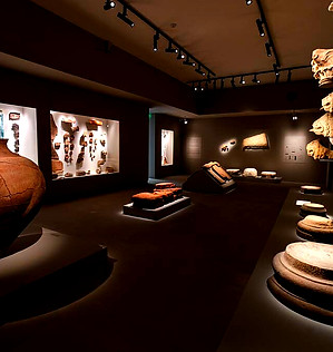 Inside of Vani Archaeological Museum - click to explore more about Vani Museum