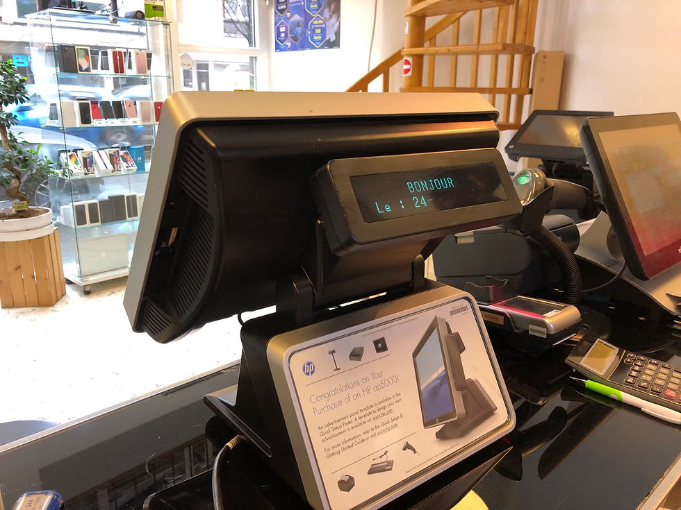 Thumbnail: Caisse tactile HP windows 10 SSD 120go