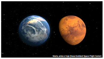 O Sol destruiu a atmosfera de Marte