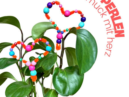 Basteltipp für Kinder | EIN HERZ FÜR PERLEN | Kinderunterhaltung für Events in Wien und Umgebung