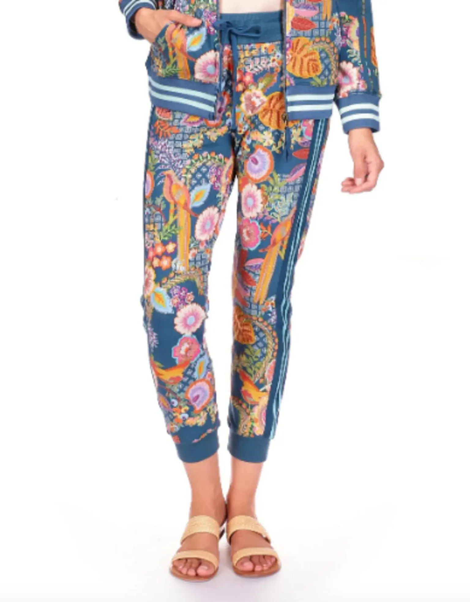 Wild Bird Relaxed Tape Jogger