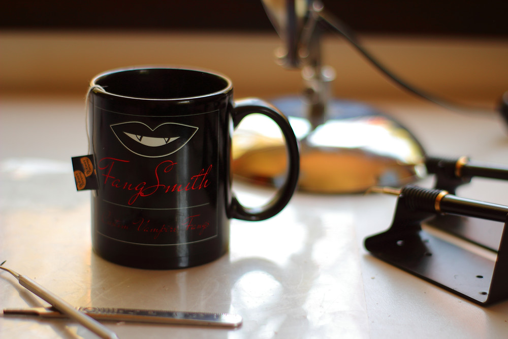 Even FangSmith needs a morning cuppa