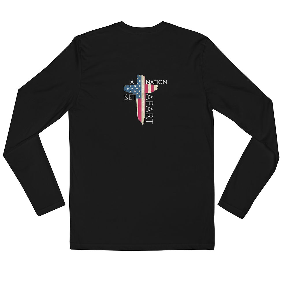 Thumbnail: Long Sleeve Fitted Crew- Firefighter Edition