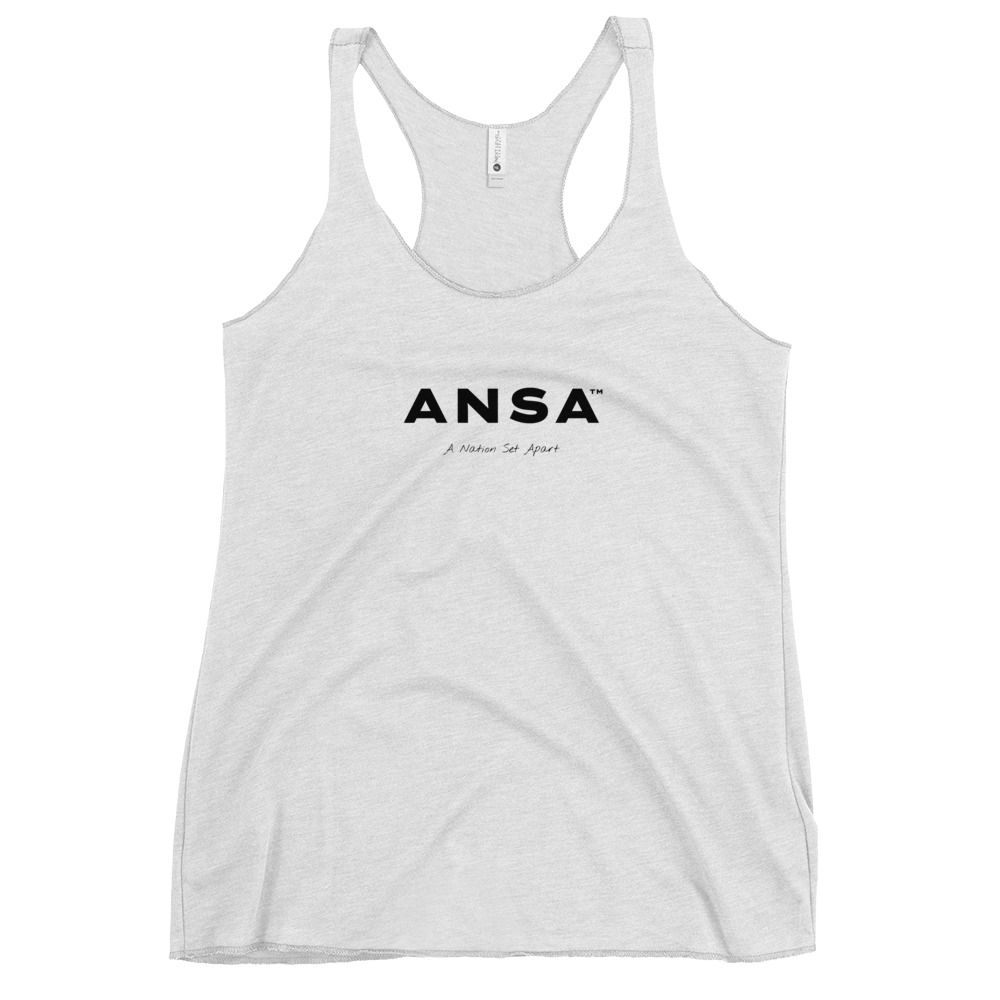 Women's Racerback Tank- Signature ANSA Series