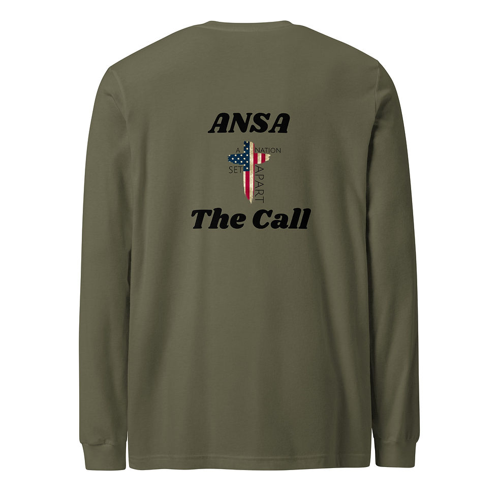 Thumbnail: Unisex Long Sleeve Tee- ANSA The Call