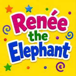 Renée the Elephant book cover, Silly Animal Limericks™