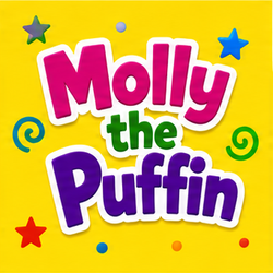 Molly the Puffin book cover, Silly Animal Limericks™