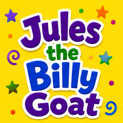 Jules the Billy Goat book cover, Silly Animal Limericks™