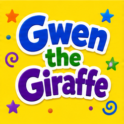 Gwen the Giraffe book cover, Silly Animal Limericks™