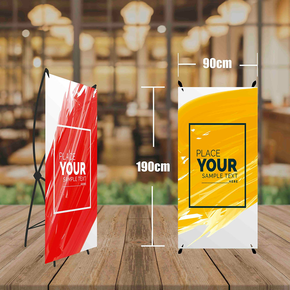 Banner comercial/exposición