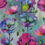 Thumbnail: Dragonflies Floral Aqua  - Sold By The Fat Quarter