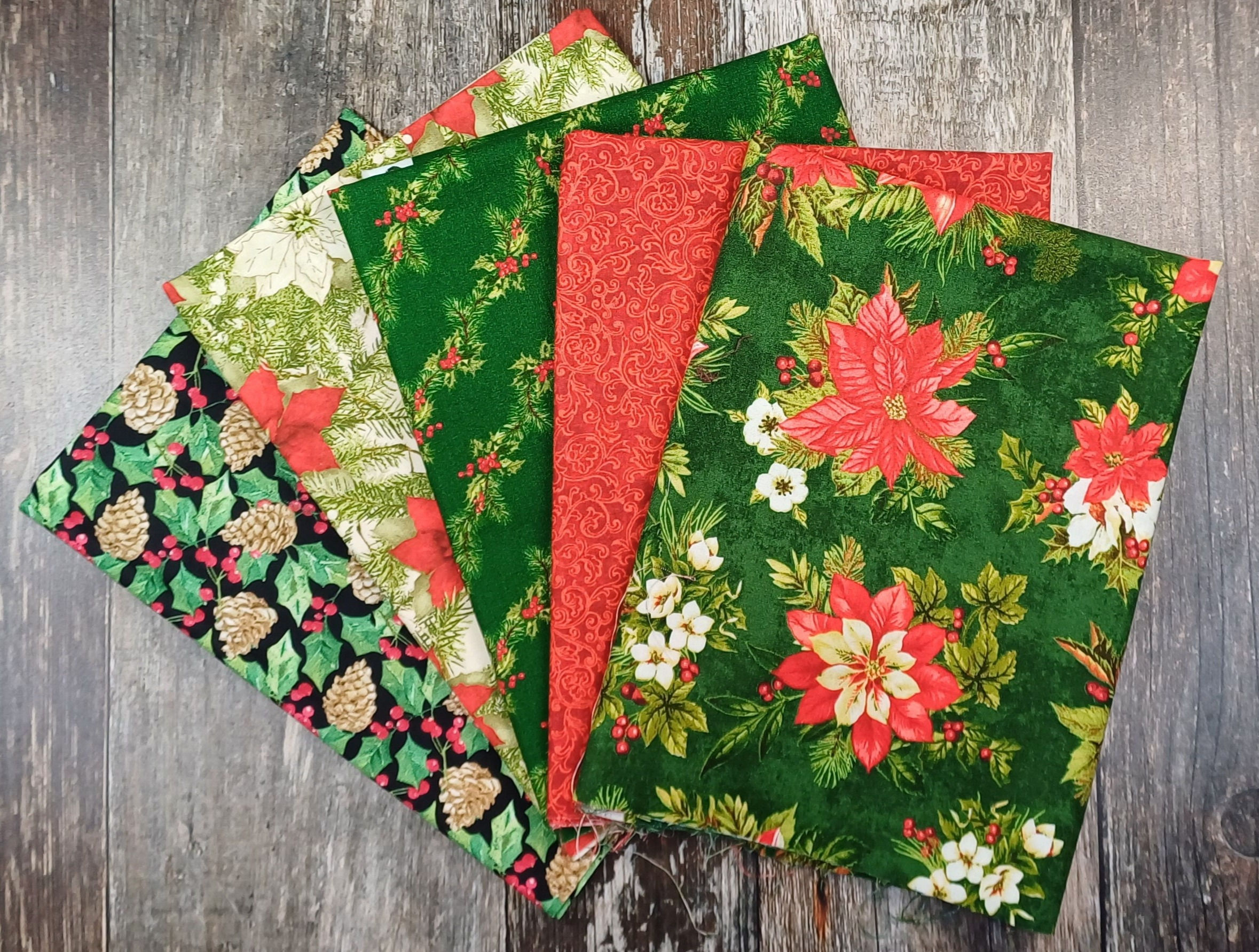 Home For Christmas Fat Quarter Bundle