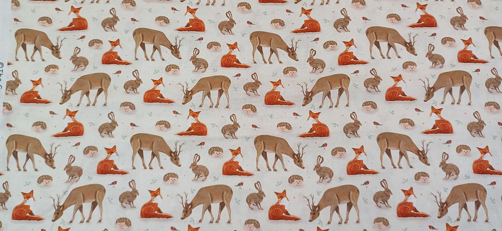 Woodland Animals - Sold By The Fat Quarter
