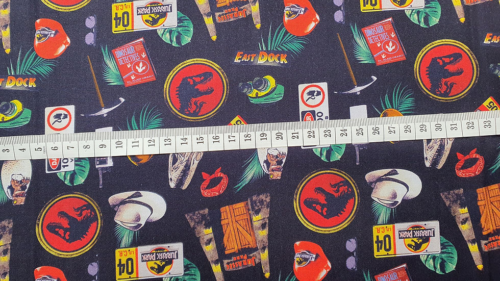 Thumbnail: Jurassic Park 5 Piece FQ Bundle