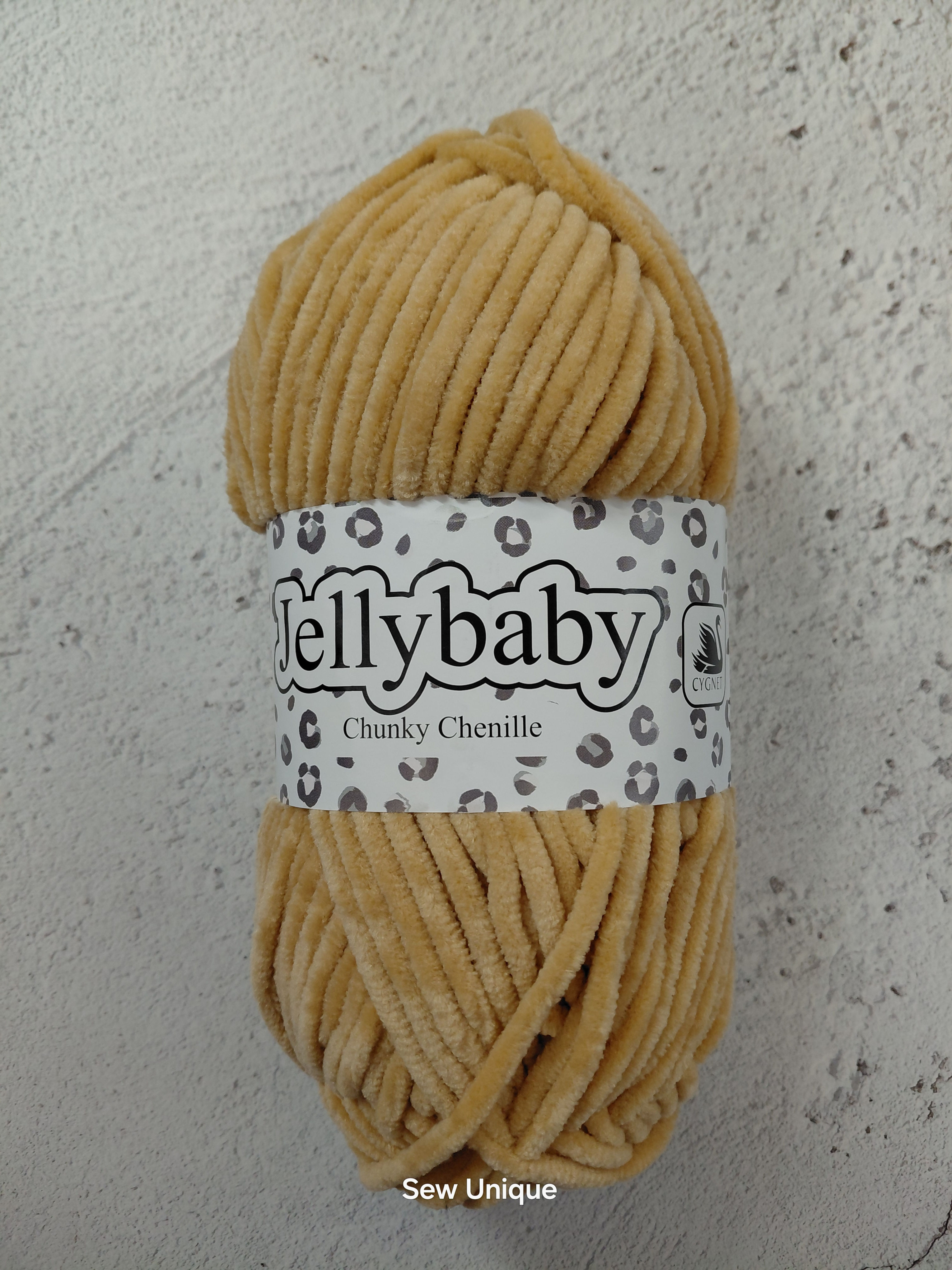 Jellybaby Chenille Chunky - Teddy 013