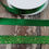 Thumbnail: Green Sparkle Ribbon 15mm  Wide - Sold By The Meter